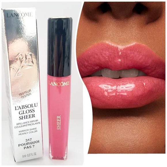 Lancome Other - Lancôme “Pourquoi Pas ? “ Lancome L'Absolu Gloss Sheer Pearly Color 317